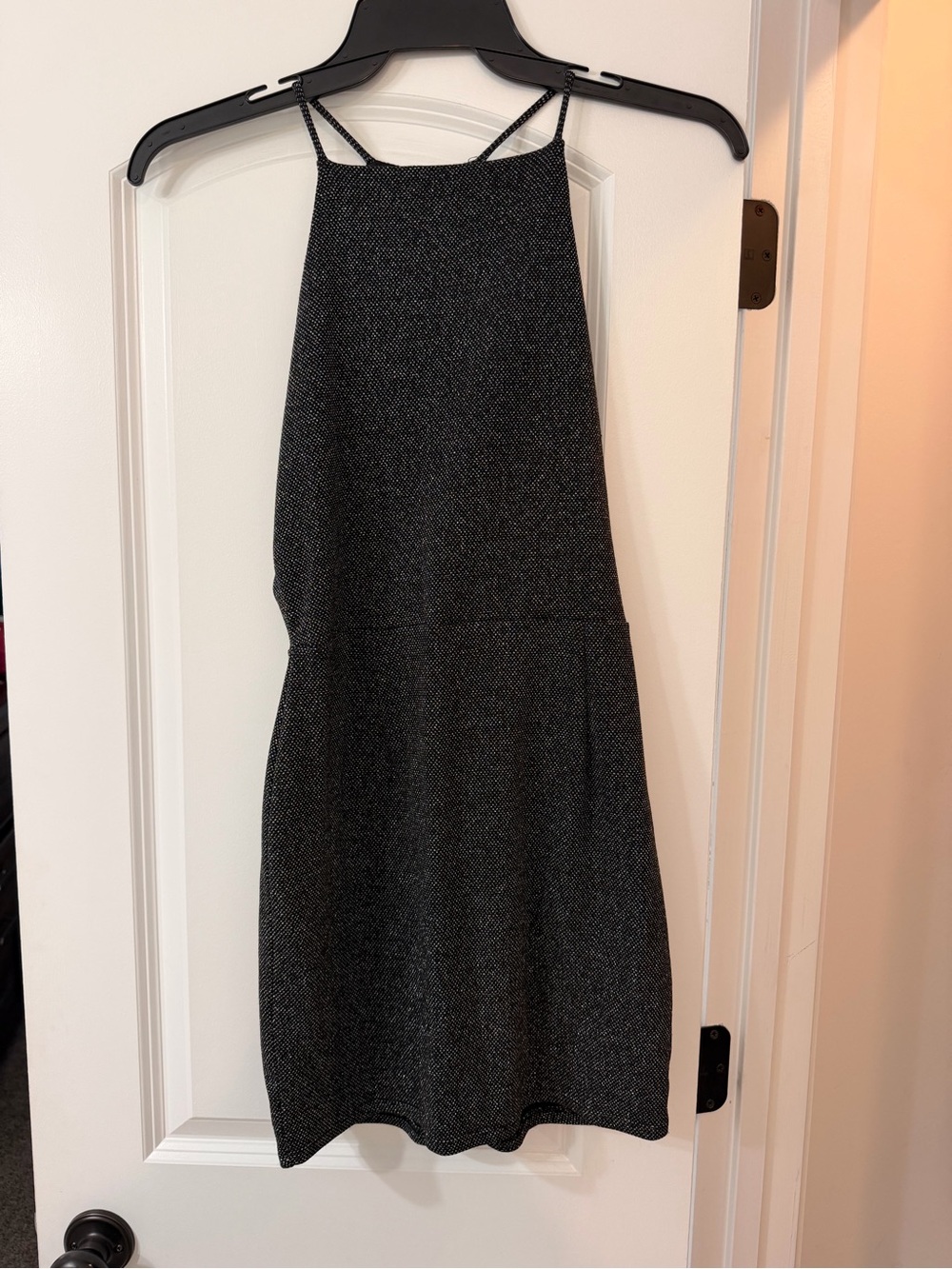 Classic Black Halter Skirt